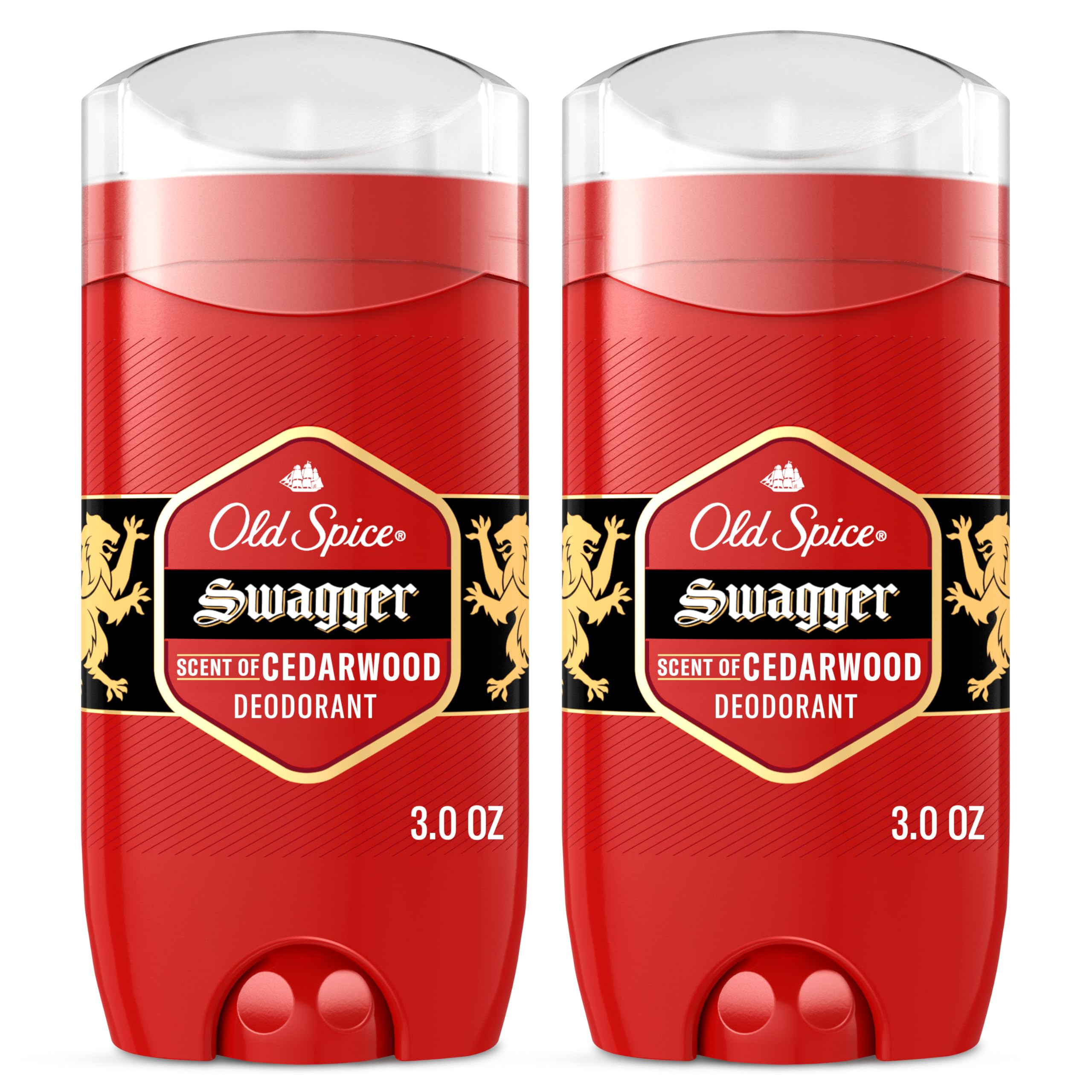 Old Spice Aluminum Free Deodorant for Men, 24/7 Odor Protection, 24/7 Freshness & Lasting Scent, Goes on Clean, 3.0 oz (Pack of 2)